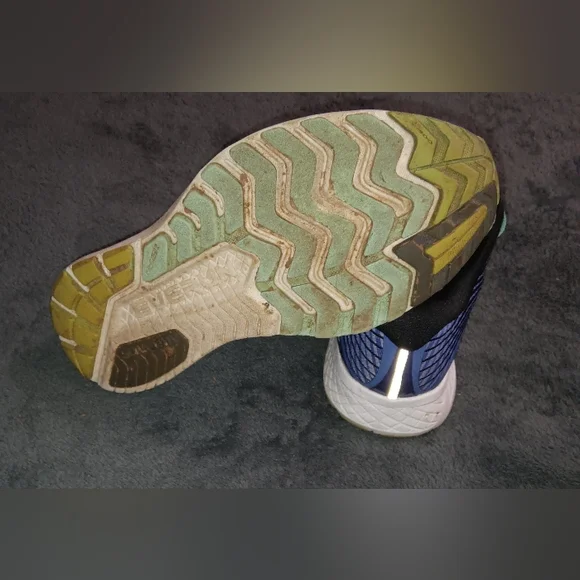 Saucony Everun Women's Blueish Purple and Mint Running Shoes - Picture 4 of 4